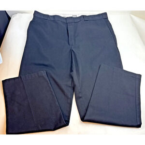Dickies 874 Pants Mens 42x30 Black Original Fit Workwear Trousers Durable Blend